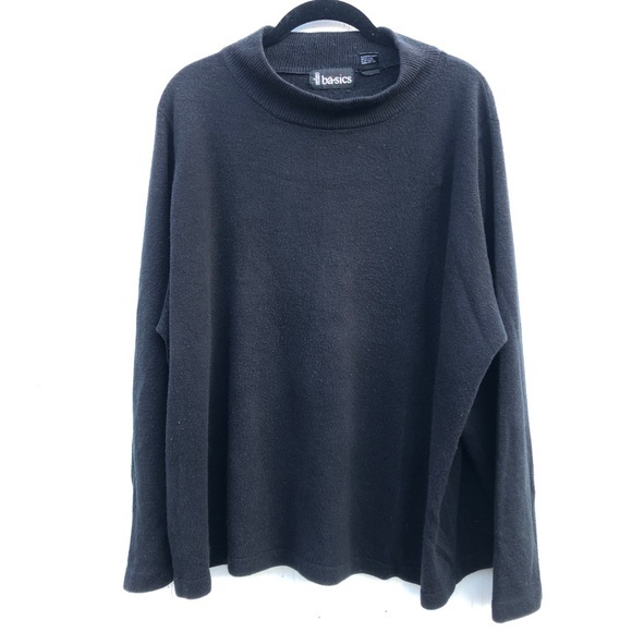 Stefano Basics soft black turtleneck sweater - Picture 1 of 4